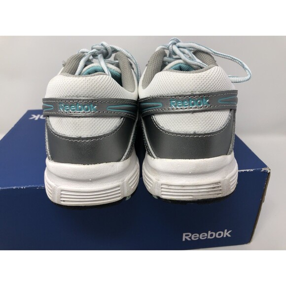 Reebok Women’s 6 M Composite Toe Performance Cross Trainer RB447 Grey White - Picture 12 of 12